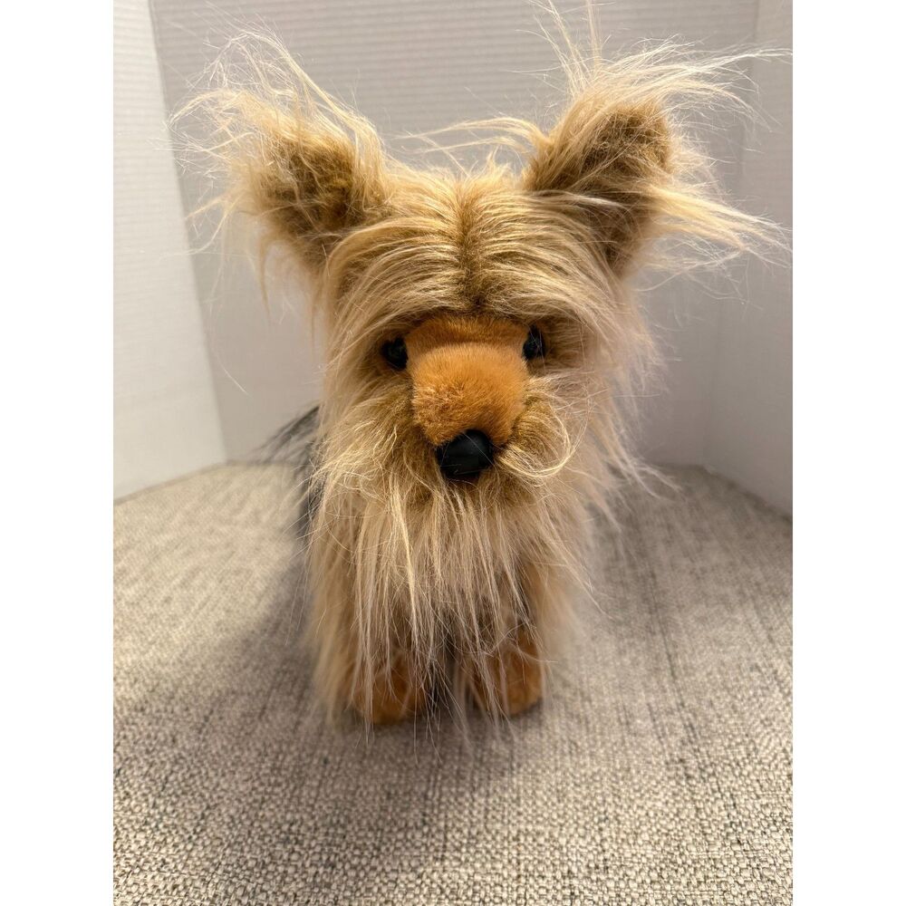 Douglas Cuddle Toys BRENTON Yorkie Plush 15" Dog Stuffed Animal 2065 Retired NWT
